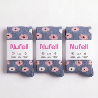 Blue/Flowers | 3 Pack