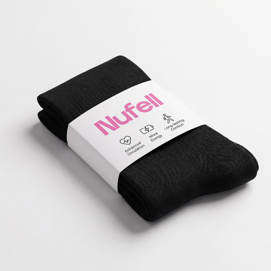 Black | Daily Relief Compression Socks