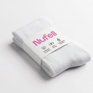White | Daily Relief Compression Socks