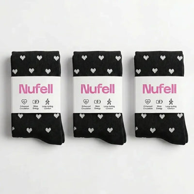 Black/Hearts | 3 Pack