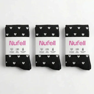 Black/Hearts | 3 Pack